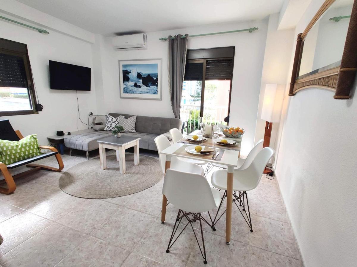 Apartament 100 M De Playa De Gandia 3 -4 Personas Parking Ascensor Eksteriør billede